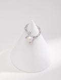 Wavecrest Pearl Open Ring