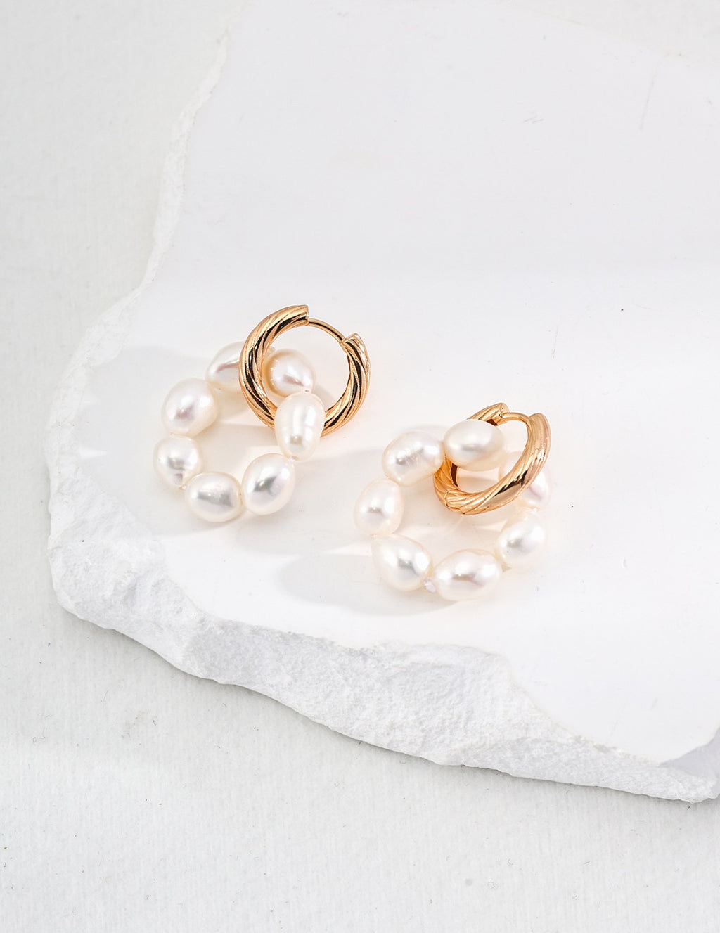 Halo Pearl Convertible Earrings