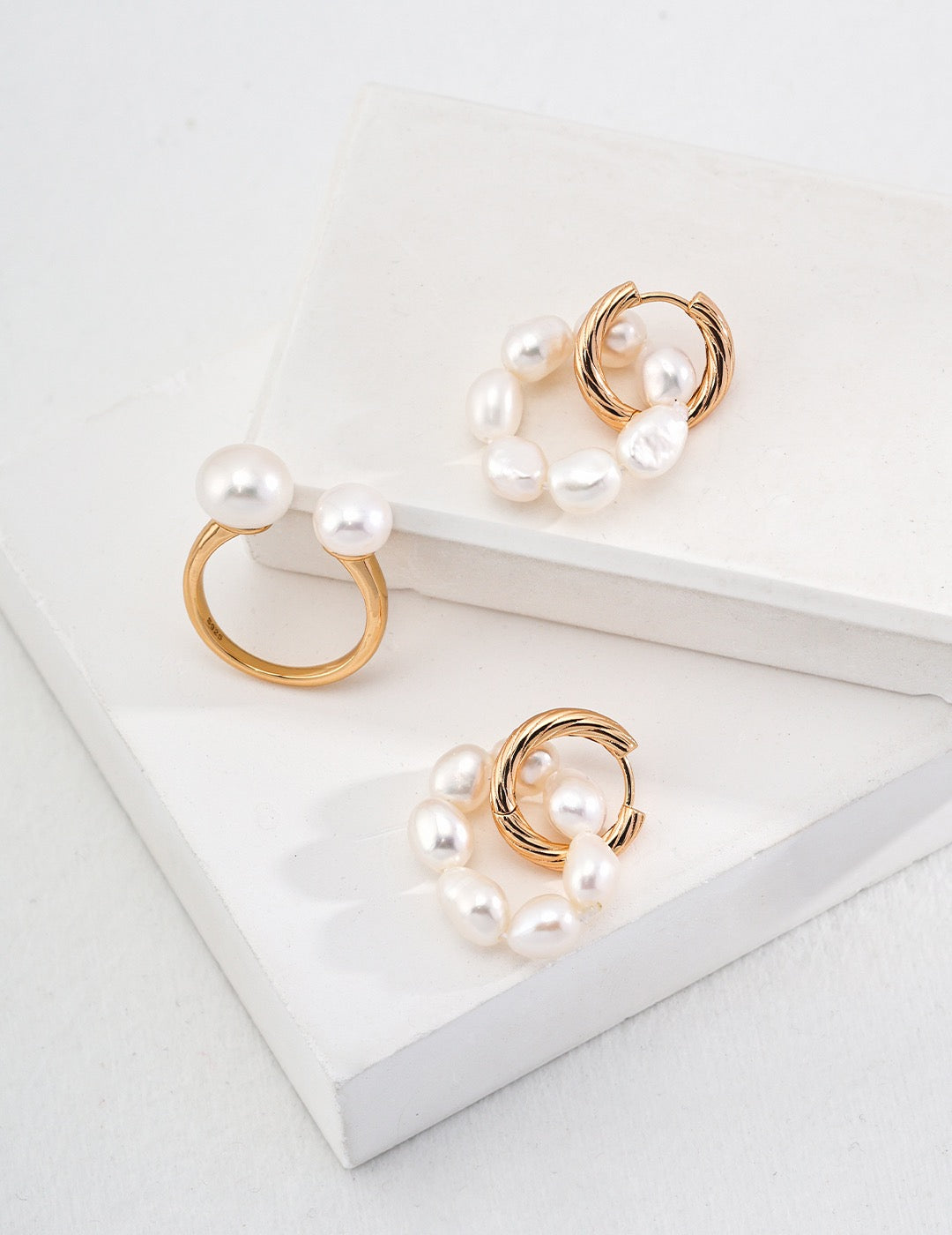 Halo Pearl Convertible Earrings