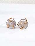 Moon Star Pearl Earrings