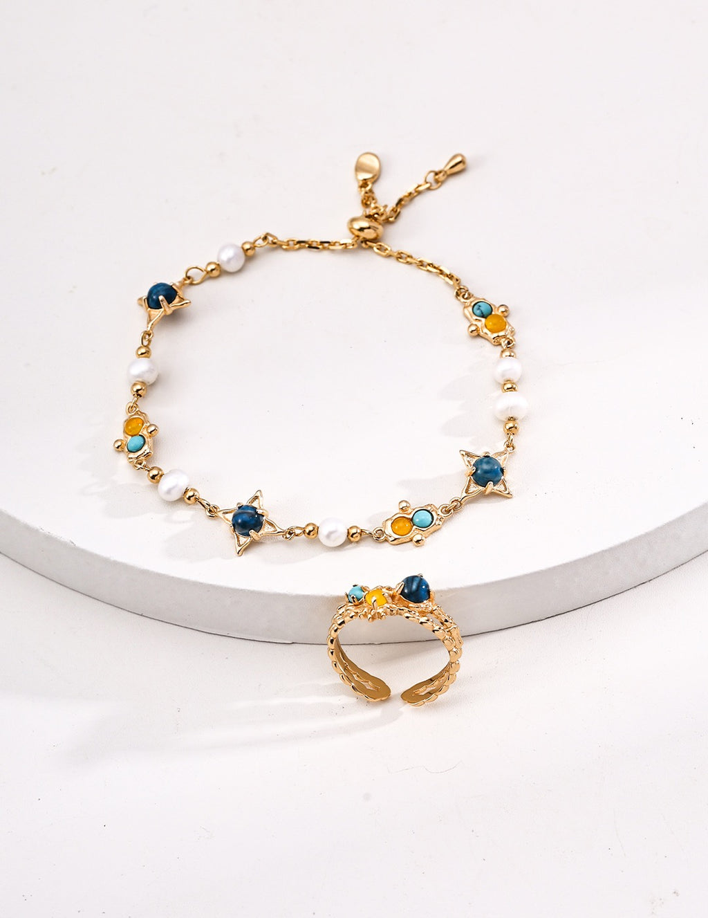 Galaxy Pearl Bracelet