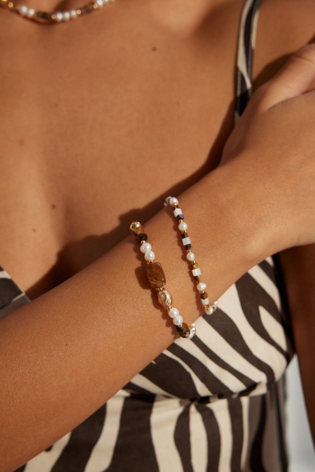 Coastal Pearl Bracelet