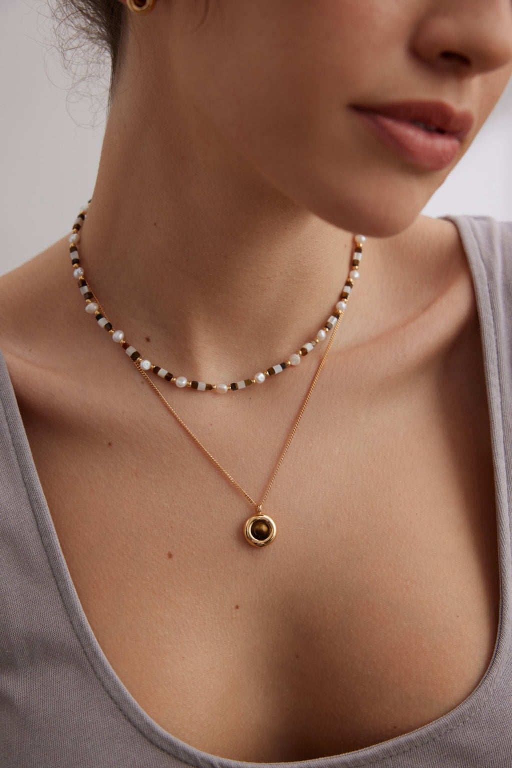 Coastal Pearl Necklace