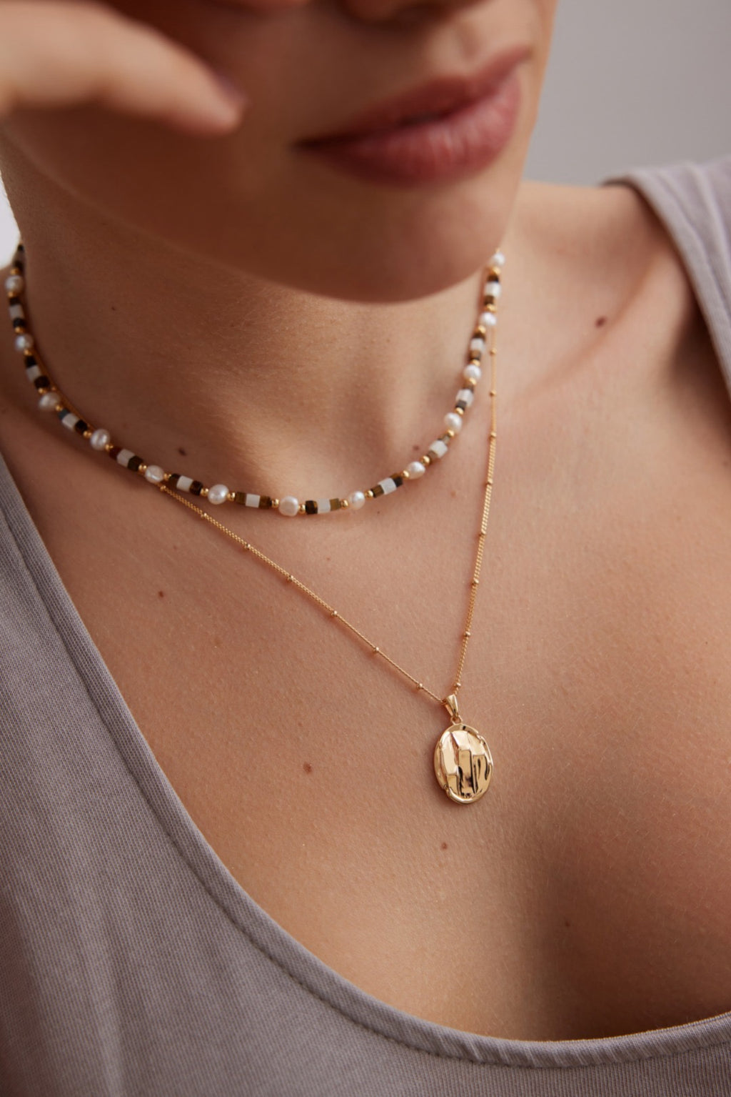 Coastal Pearl Necklace