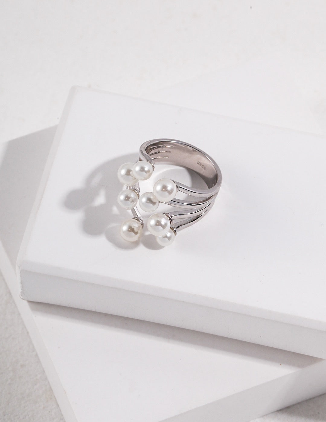 Blooming Pearl Ring